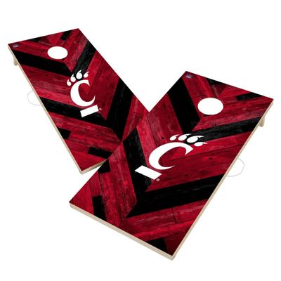 Cincinnati Cornhole Boards, 2x4 Regulation Corn Hole Board Set, Officially Licensed Cornhole Boards, Comes with (2) Boards & (8) Bags