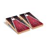 Arkansas Cornhole Boards, 2x4 Premium Corn Hole Board Set, Officially Licensed Cornhole Boards, Comes with (2) Boards, (8) Bags, (1) Carrying Case & LED Hole Lights view 1