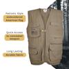 Mooselander Adult Conceal & Carry Tactical Vest, Strong & Durable V-Neck Vest in Olive Print, Medium view 2