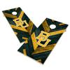 Baylor Cornhole Boards, 2x4 Regulation Corn Hole Board Set, Officially Licensed Cornhole Boards, Comes with (2) Boards, (8) Bags & LED Lights view 1