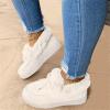 Ladmiple Winter Boots For Women Women's Ankle Boot Slip On Comfortable Winter Snow Fuzzy Booties Fashion Sneaker Casual Walking Shoes Loafers view 2