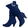 Ladmiple Cowboy Boots For Women Square Toe Red Knee High Boots for Women Pointed Toe Sexy Cone Heel Boots with Side Zipper Fashion Elegant Cowboy Boots for Fall Winter Spring 2023 view 1