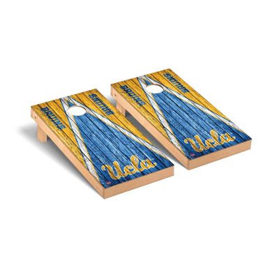 California LA Cornhole Boards, 2x4 Premium Corn Hole Board Set, Officially Licensed Cornhole Boards, Comes with (2) Boards & (8) Bags