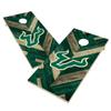 South Florida Cornhole Boards, 2x4 Regulation Corn Hole Board Set, Officially Licensed Cornhole Boards, Comes with (2) Boards & (8) Bags view 1