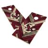 Boston BC Cornhole Boards, 2x4 Regulation Corn Hole Board Set, Officially Licensed Cornhole Boards, Comes with (2) Boards, (8) Bags, (1) Carrying Case & LED Hole Lights view 1