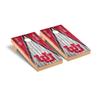 Utah Cornhole Boards, 2x4 Premium Corn Hole Board Set, Officially Licensed Cornhole Boards, Comes with (2) Boards, (8) Bags & LED Lights view 1