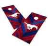Southern SMU Cornhole Boards, 2x4 Regulation Corn Hole Board Set, Officially Licensed Cornhole Boards, Comes with (2) Boards, (8) Bags & LED Lights view 1