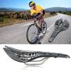 Mountain Road Seat Saddle Carbon Fiber Racing Bike Riding Professional Hollow Saddle Seats Bike Cycling Parts MTB Cycling Parts (Color : 01) view 3