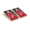 Cincinnati Cornhole Boards, 2x4 Premium Corn Hole Board Set, Officially Licensed Cornhole Boards, Comes with (2) Boards, (8) Bags & LED Lights view 1
