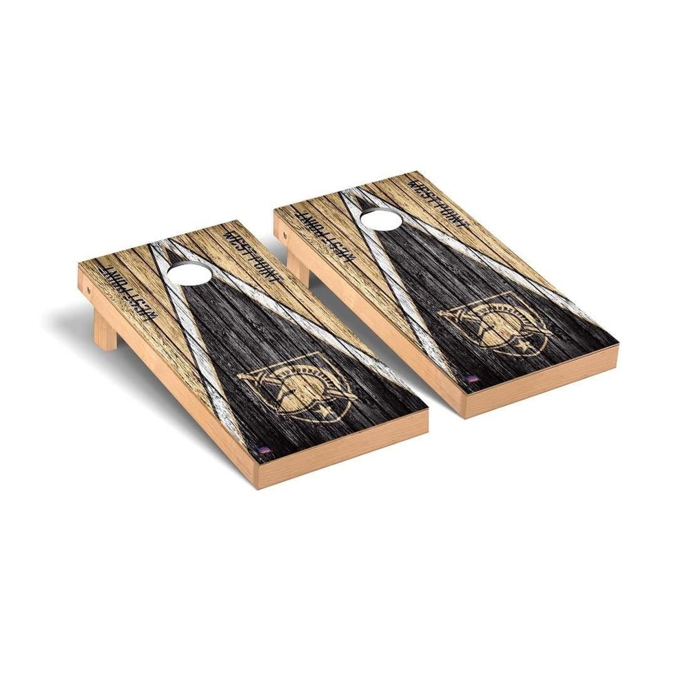 Army Cornhole Boards, 2x4 Premium Corn Hole Board Set, Officially Licensed Cornhole Boards, Comes with (2) Boards, (8) Bags, (1) Carrying Case & LED Hole Lights