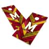 Maryland Cornhole Boards, 2x4 Regulation Corn Hole Board Set, Officially Licensed Cornhole Boards, Comes with (2) Boards, (8) Bags & (1) Carrying Case view 1
