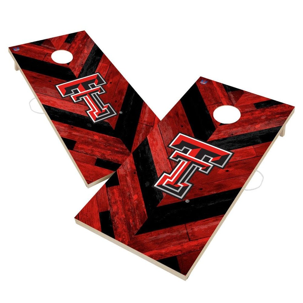 Texas #2 Cornhole Boards, 2x4 Regulation Corn Hole Board Set, Officially Licensed Cornhole Boards, Comes with (2) Boards & (8) Bags