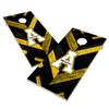 Appalachian Cornhole Boards, 2x4 Regulation Corn Hole Board Set, Officially Licensed Cornhole Boards, Comes with (2) Boards, (8) Bags, (1) Carrying Case & LED Hole Lights view 1