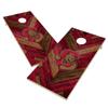 Cornell Cornhole Boards, 2x4 Regulation Corn Hole Board Set, Officially Licensed Cornhole Boards, Comes with (2) Boards, (8) Bags, (1) Carrying Case & LED Hole Lights view 1