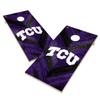 Texas Christian Cornhole Boards, 2x4 Regulation Corn Hole Board Set, Officially Licensed Cornhole Boards, Comes with (2) Boards, (8) Bags & LED Lights view 1