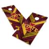 Iowa State Cornhole Boards, 2x4 Regulation Corn Hole Board Set, Officially Licensed Cornhole Boards, Comes with (2) Boards, (8) Bags & LED Lights view 1