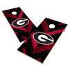 Georgia Cornhole Boards, 2x4 Regulation Corn Hole Board Set, Officially Licensed Cornhole Boards, Comes with (2) Boards, (8) Bags, (1) Carrying Case & LED Hole Lights view 1