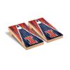 Illinois Cornhole Boards, 2x4 Premium Corn Hole Board Set, Officially Licensed Cornhole Boards, Comes with (2) Boards, (8) Bags & LED Lights view 1