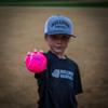Swax Training Softball 2Pack Pink Edition, SoftImpact, LimitedFlight, Regulation 11" Size & Weight, Sewn Safety Softballs view 3