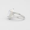 Guangstar Women's Cubic Zirconia Cocktail & Statement Rings, Size 7, Clear view 3