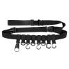 Bow Hanger Tree Strap, Treestand Strap Hangers with Metal Hooks, Non Slip Adjustable Bow Hunting Equipment Holder, Bow Hangers for Tree Stand Gears Bow Quiver Backpack Tree