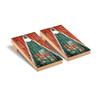 Miami Cornhole Boards, 2x4 Premium Corn Hole Board Set, Officially Licensed Cornhole Boards, Comes with (2) Boards, (8) Bags, (1) Carrying Case & LED Hole Lights view 1