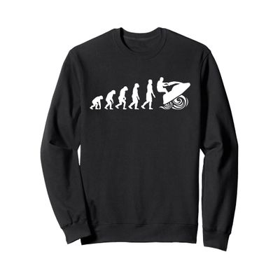 Funny Evolution To PWC Personal Watercraft Sweatshirt