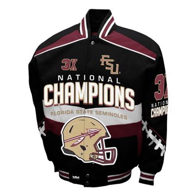 Franchise Club Mens Commemorative Twill Jacket (Florida State, X-Large)
