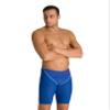 ARENA Powerskin Carbon Glide Men's Racing Jammer Athletic Tech Suit Competitive Racing Swimsuit Endurance Swimwear, Tyrrhenian Blue, US Size 32
