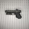 Pegboard Mount for Pistols - Many Brands and Models Supported - Pegboard/Skadis/etc. (Skadis, G17/19/22/23/etc. (Right)) view 2