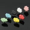 Southst Multi-Color Fish Ceramics Knobs Furniture Drawer Wardrobe Handle Kit Cabinets Cupboard Dresser Room Pull Knobs - (Color: Green) view 2