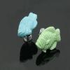 Southst Multi-Color Fish Ceramics Knobs Furniture Drawer Wardrobe Handle Kit Cabinets Cupboard Dresser Room Pull Knobs - (Color: Green) view 3
