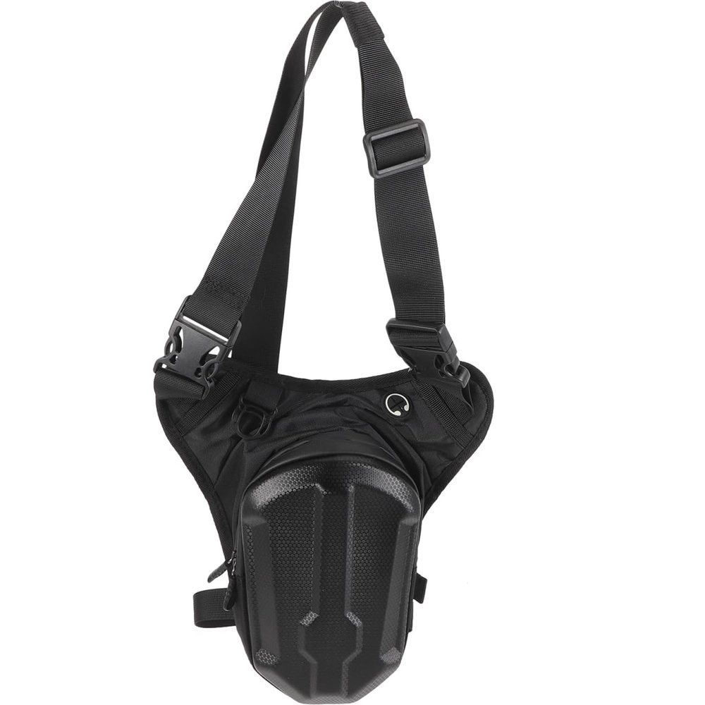 BESTOYARD Motorcycle Leg Bag for Men Waterproof Drop Leg Pack Multi-Functional Waist Bag for Riding and Outdoor Activities Adjustable Fanny Pouch for Phone and Essentials Storage