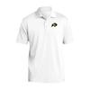 UGP Campus Apparel AP07 - University of Colorado Buffaloes Primary Logo Left Chest Polo - X-Large - White view 1
