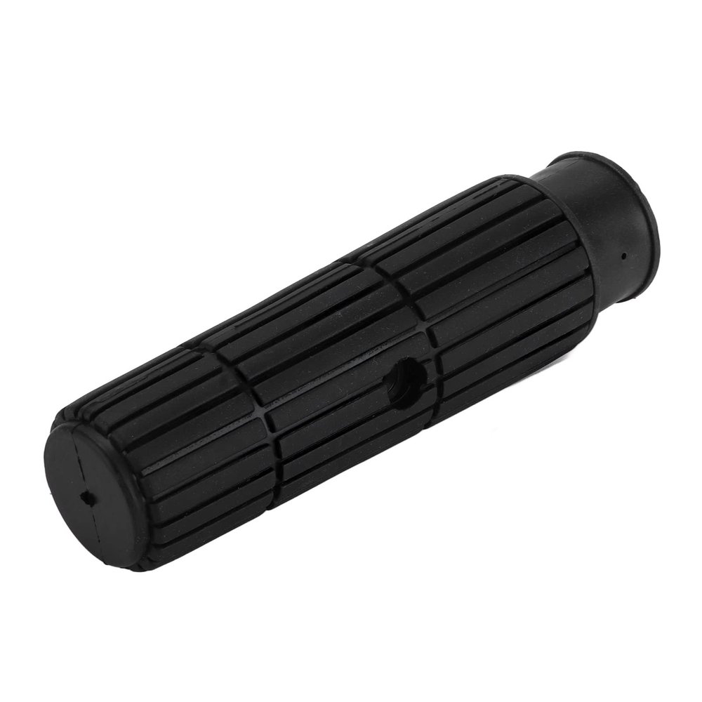 Acouto Steering Handle Grip Black for Outboard 9.9-15HP, Rubber and ABS, Easy to Install