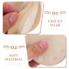 ABOOFAN 3 Pairs Shoes Fitness Thong Dance Paws Sole Dance Toe Thong Ballet Dance Toe Pad Thong Toe Paws Dance Forefoot Cushion Belly Dancing Foot Thong Ballet Foot Undies Half Liner view 2