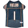 Pets First NFL Team Player Justin Fields Jersey for Dogs and Cats, NFLPA Chicago Bears Pet Jerseys, Size Medium view 1