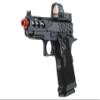 Lancer TacticalStryk Hi-Capa 4.3 Gas Blowback Airsoft Pistol with Mi-cro Red Dot Sight view 4
