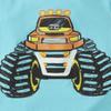The Children's Place,Baby-Boys,and Toddler Vehicle Short Sleeve Graphic T-Shirts,multipacks,Firetruck/Digger/Truck 3-Pack,2T view 3