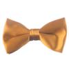 Tuxgear Boys Tuxedo Cummerbund with Matching Bow Tie Set (Boys, Gold) view 3