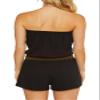 Soluna Swim Sunshine - Women's Romper, Casual, Off Shoulder, Beach Cover Ups for Women, Black, Large view 2