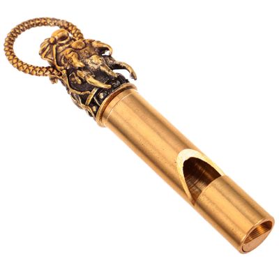 BESPORTBLE Copper Whistle for Hiking and Camping Loud Survival Whistle with Adorable Animal Design Portable Emergency Signal Device for Outdoor Enthusiasts