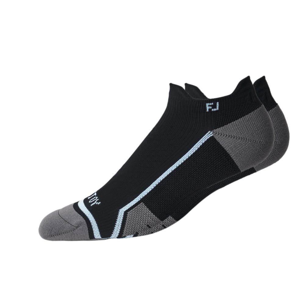 FootJoy Women's TechD.R.Y. Roll Tab, Black, Fits Shoe Size 6-9