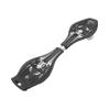ABOOFAN 1pc Glitter Caster Board for Boys and Girls and Adults Wheel Skateboard Non- Design for Balance and Coordination for Outdoor Fun and Exercise Black view 1