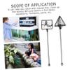 BESPORTBLE 4pcs Telescopic Fishing Net Set Dip Nets Handle for Aquariums Pools and Fishing Portable Design for and Use view 3