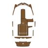 Valman Boat EVA Faux Teak Decking Floor Compatible with 2018 AXIS A22 Swim Platform Cockpit Pad Boat EVA Foam Faux Teak Deck Floor Mat view 1