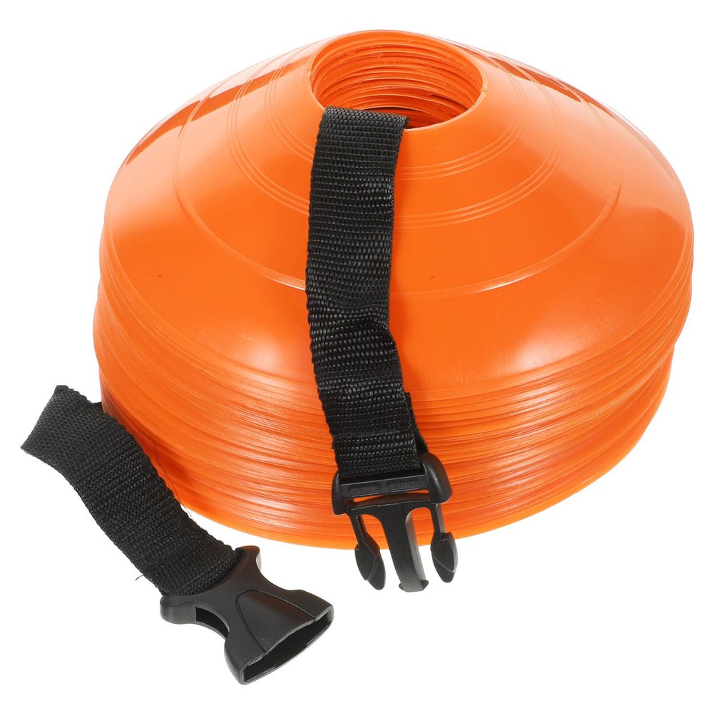 Didiseaon 1set Soccer Training Cones Agility Discs Bright for Outdoor Football Drills and Marking Boundaries for Soccer and Basketball Training