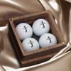 Personalized Golf Gift for Baseball Fan Player - Custom Golf Set with Nice Balls and Luxury Wooden Box - Unique Gift Idea for Team Coach Family on Anniversary, Birthday, Christmas, Baseball Season view 4