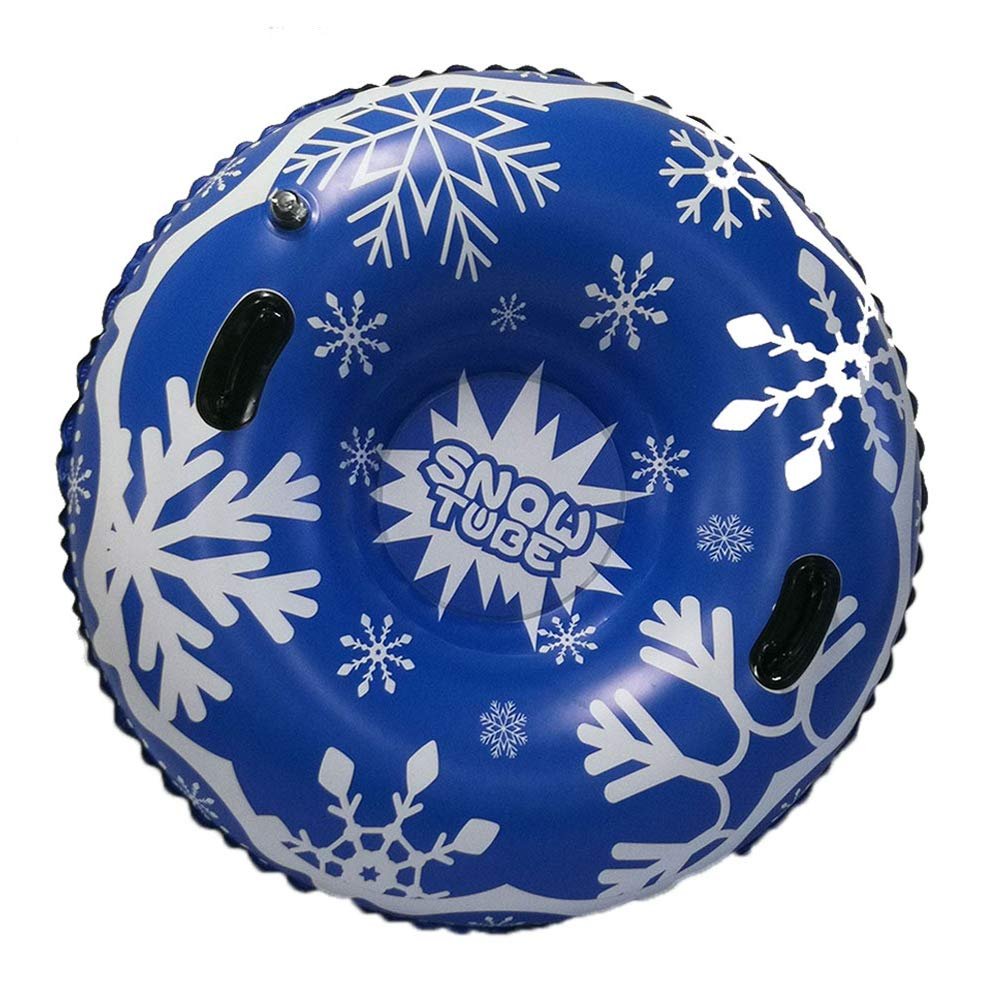 Taruor Snow Tube PVC Inflatable Skiing Sleds Heavy Duty Wearable Sledding Tube