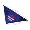 Anyone But Trump 2024 Anti Trump Dog Bandana Adjustable Triangle Pet Scarf Premium Quality Bandanas for Dogs and Cats view 4
